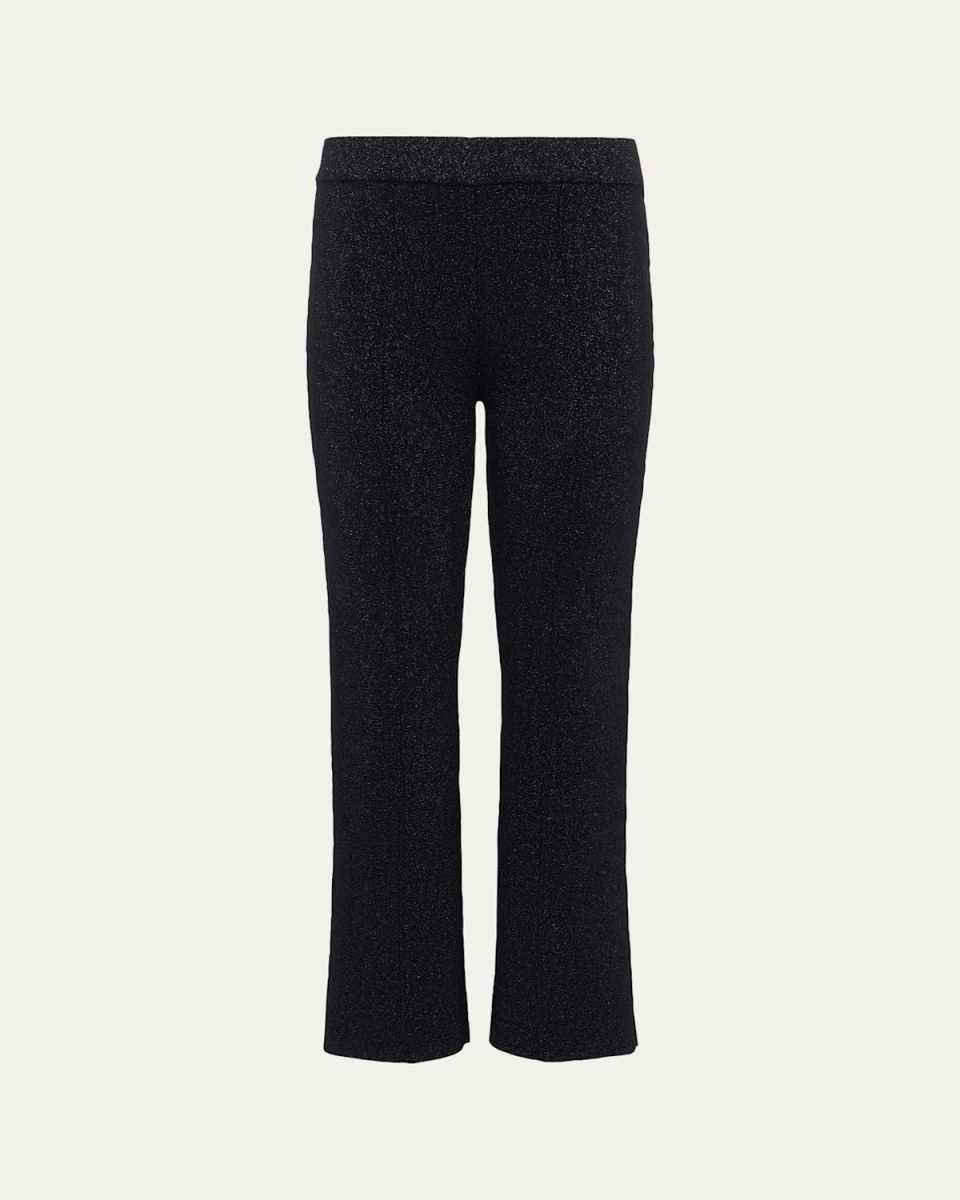 Ren Metallic Knit Flare Pants